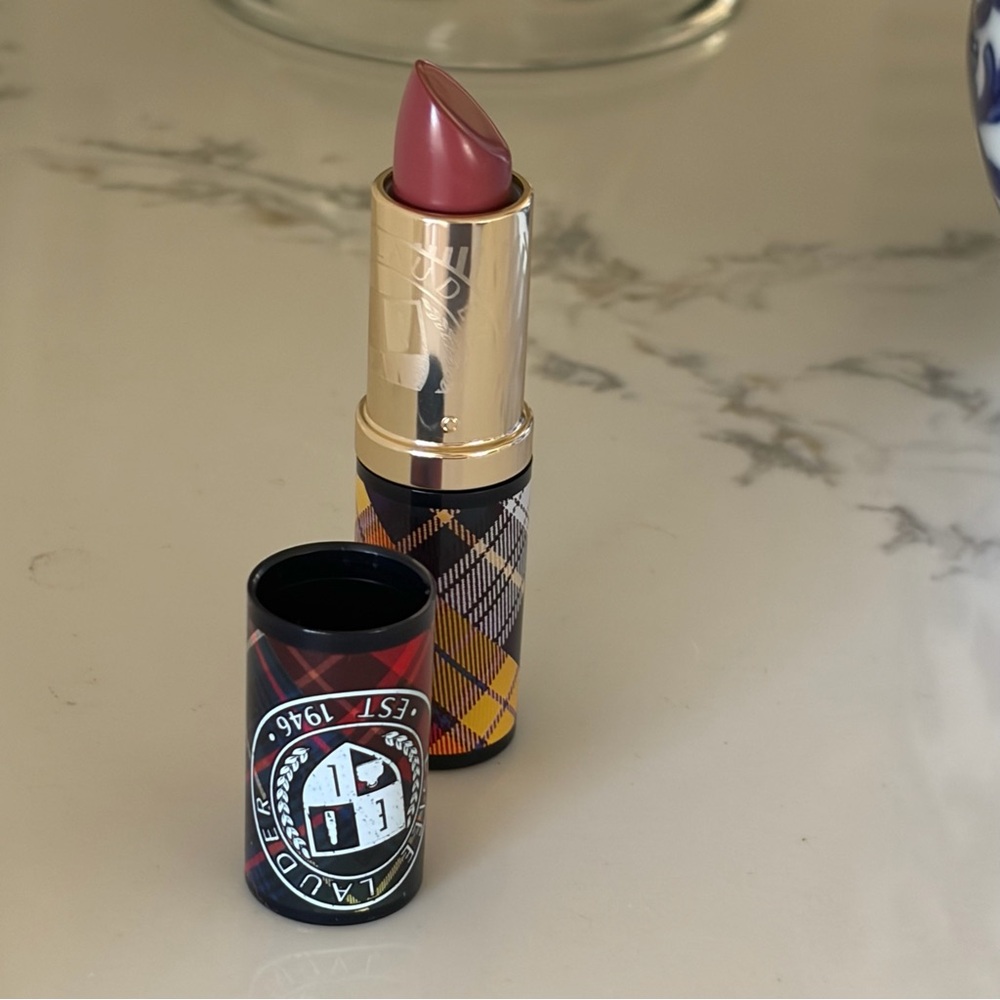 Estee Lauder Tartan Tawny B33 Lipstick NEW FULL SIZE Limited Edition BRAND NEW - Picture 2 of 7